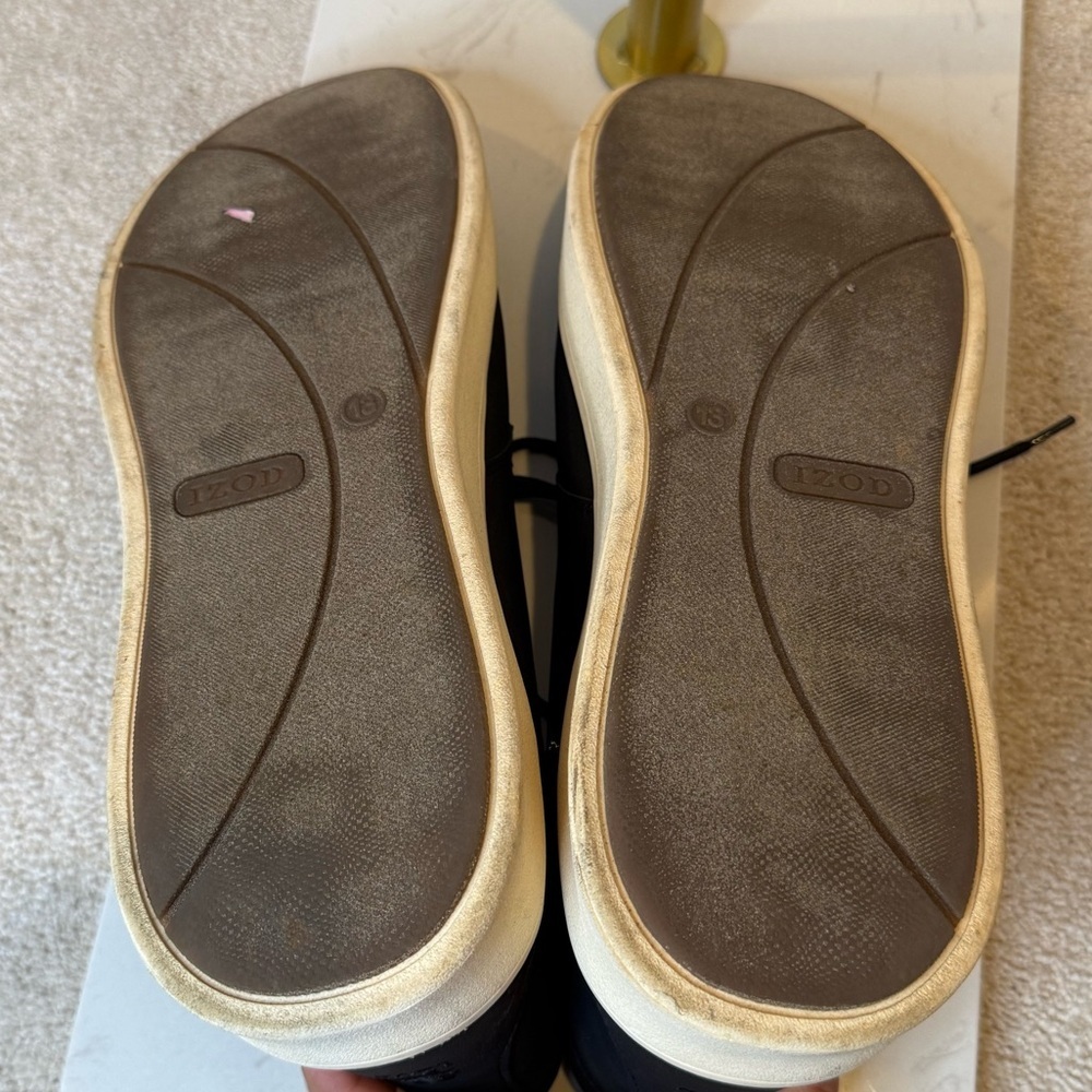 Izod Men’s Black Palmer Chukka Lace Up Memory Foam Boots Size 13 - Picture 8 of 8